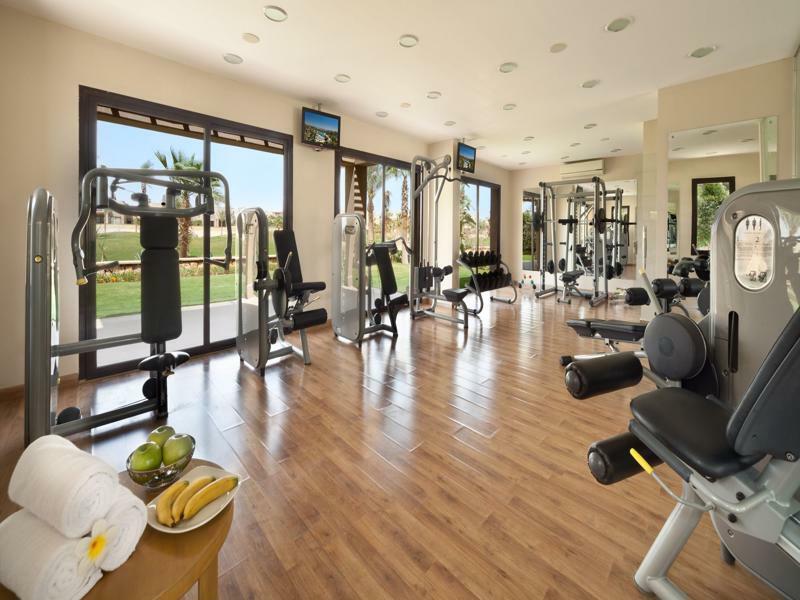 עיין סוחנה Jaz Little Venice Golf Resort מראה חיצוני תמונה The gym at the resort